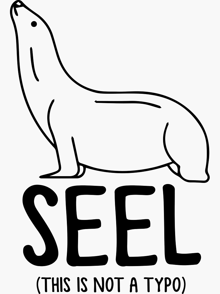 "Seel (Seal)" Sticker by seelz Redbubble