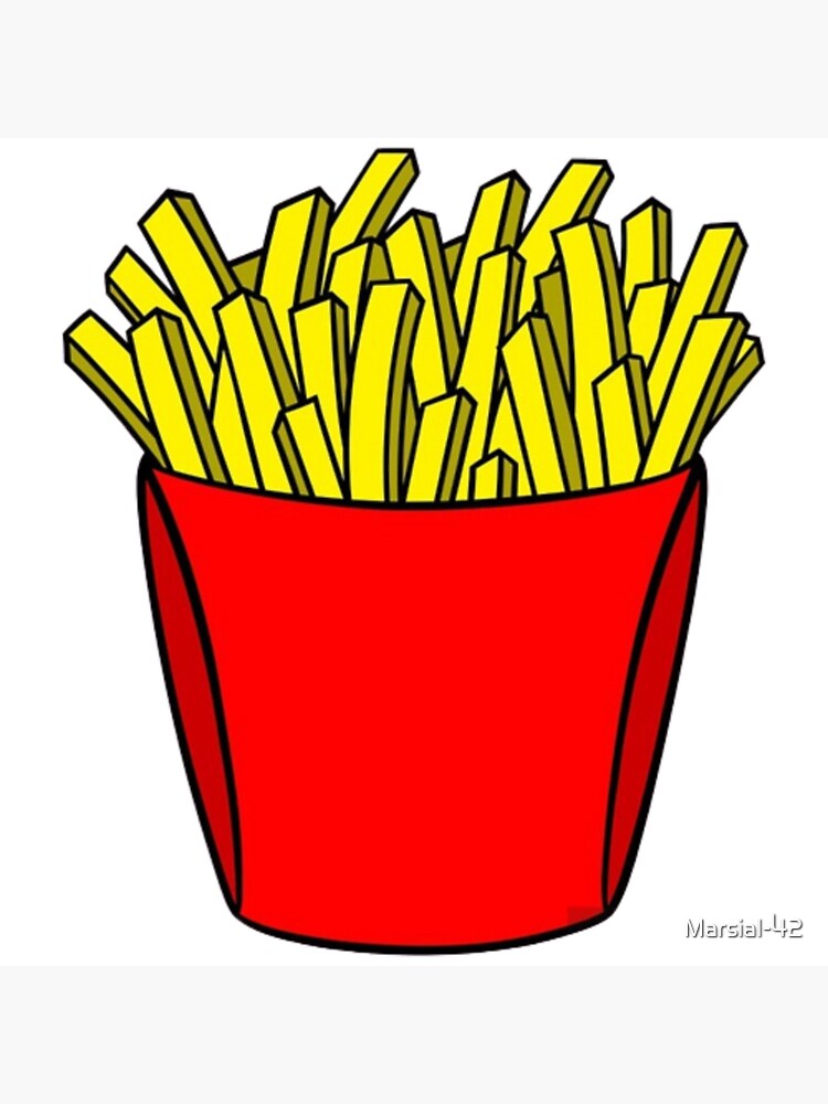 French Fries Sticker For Sale By Marsial 42 Redbubble 2048