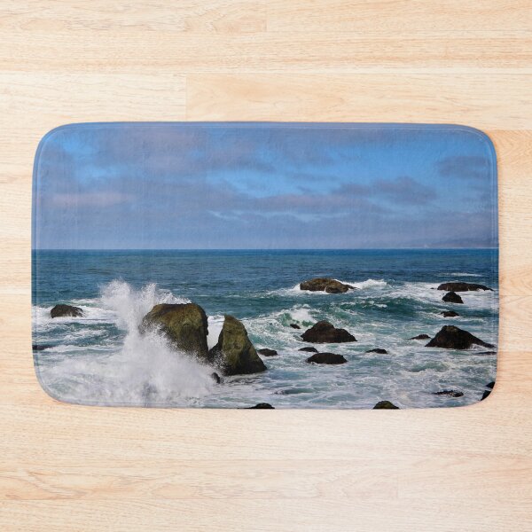 Item preview, Summer Blue Rocky Ocean Shoreline designed and sold by KsbAesthetics.