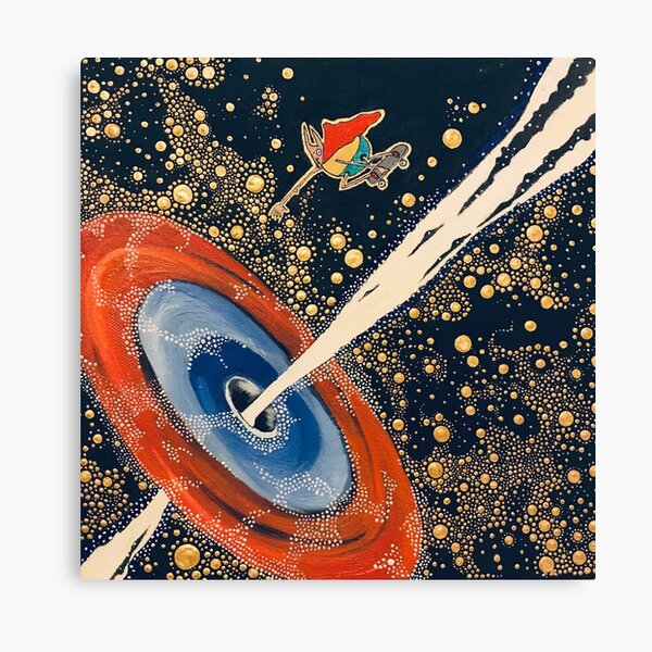 Black hole Canvas Print
