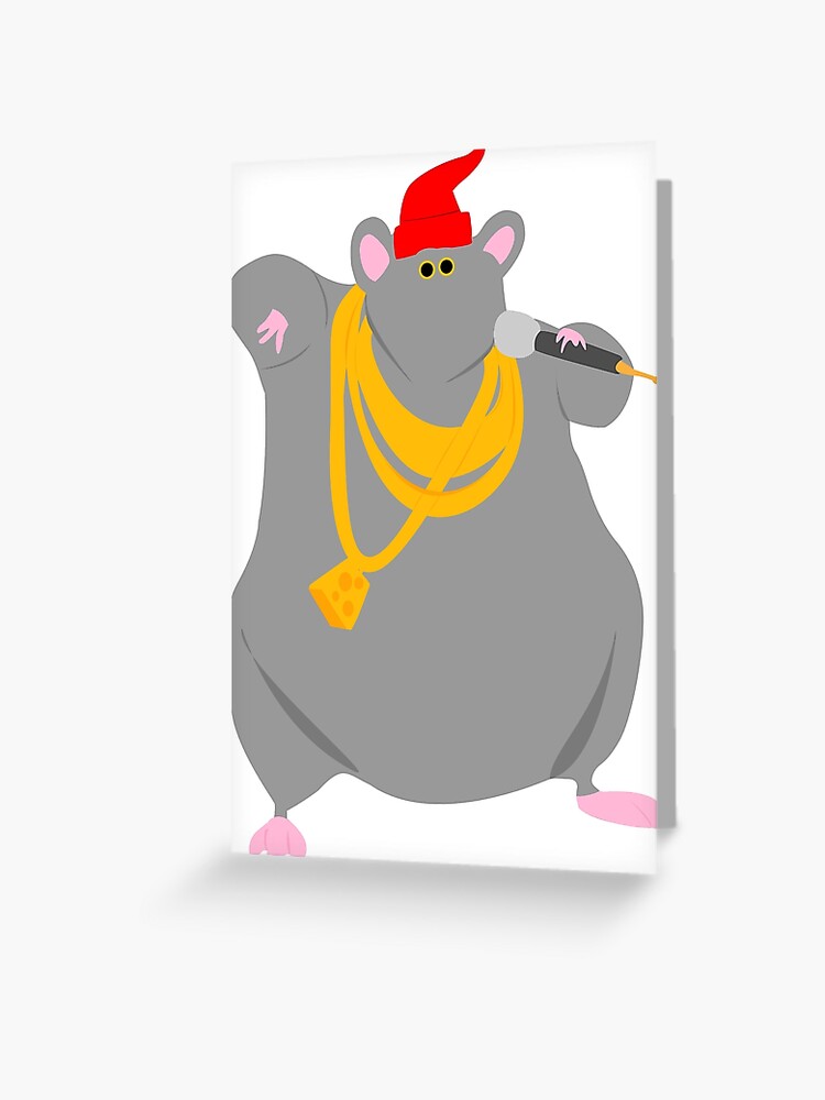 biggie cheese Greeting Card by lghafour