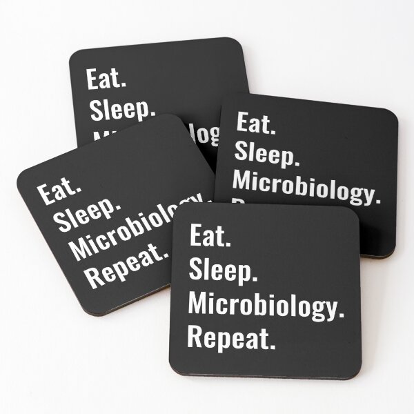 Item preview, Eat Sleep Microbiology Repeat designed and sold by manishfzr1995.