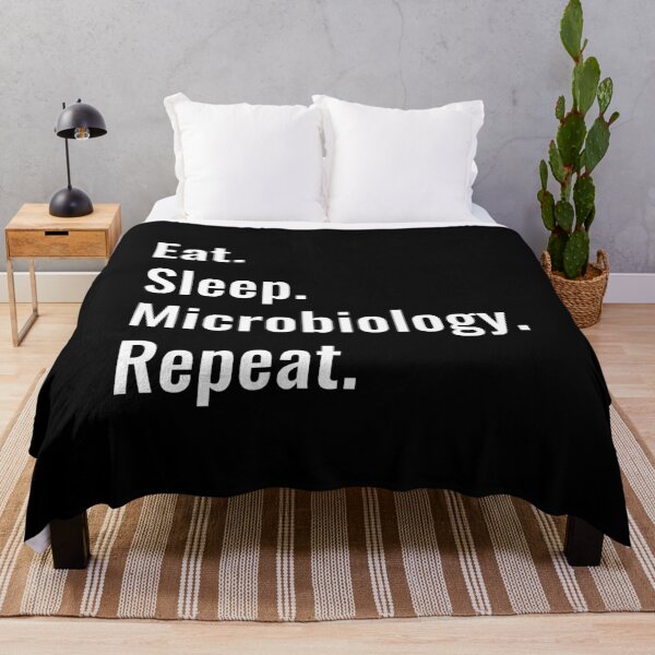 Item preview, Eat Sleep Microbiology Repeat designed and sold by manishfzr1995.