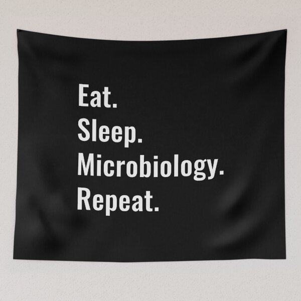 Item preview, Eat Sleep Microbiology Repeat designed and sold by manishfzr1995.