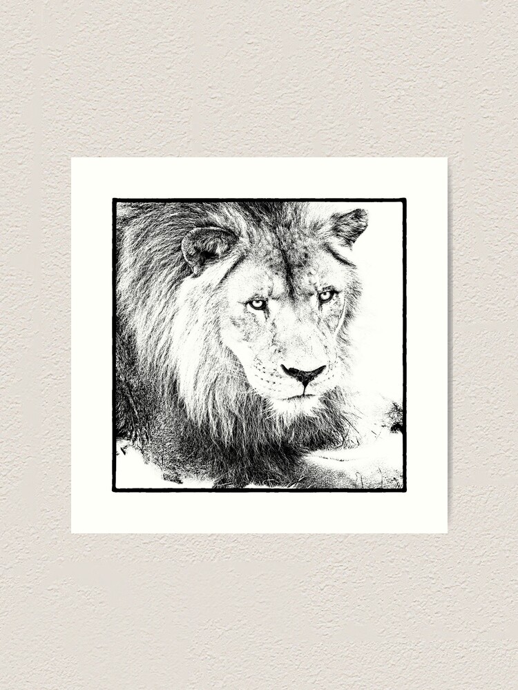 Alternate view of The King Art Print
