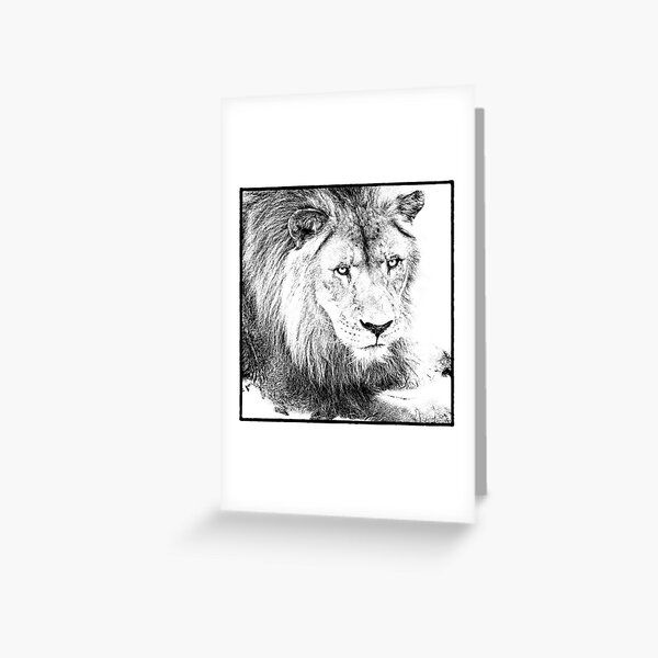 The King Greeting Card