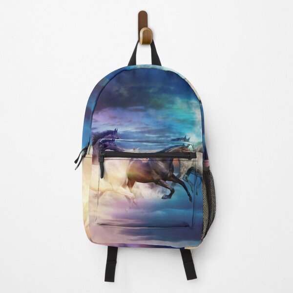 Item preview, herd of horses in pastel designed and sold by Art by Lilia.