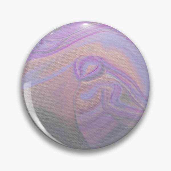 Item preview, Purple and Silver Marble Painting designed and sold by erakes.
