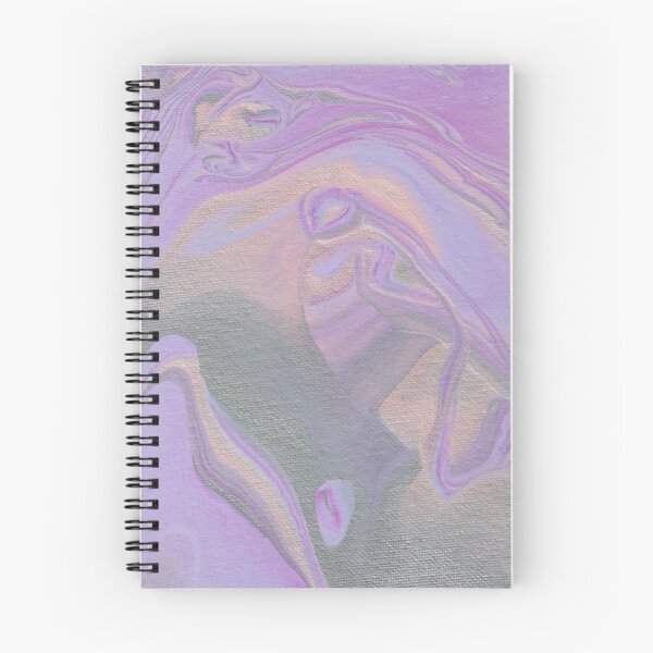 Item preview, Purple and Silver Marble Painting designed and sold by erakes.