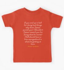 Satanic Smorgasbord (White) Kids Tee