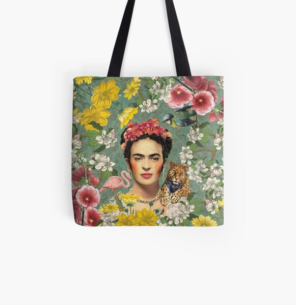 Frida Kahlo Bolsa estampada de tela