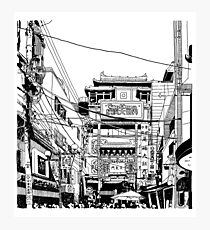 Yokohama - China town Photographic Print