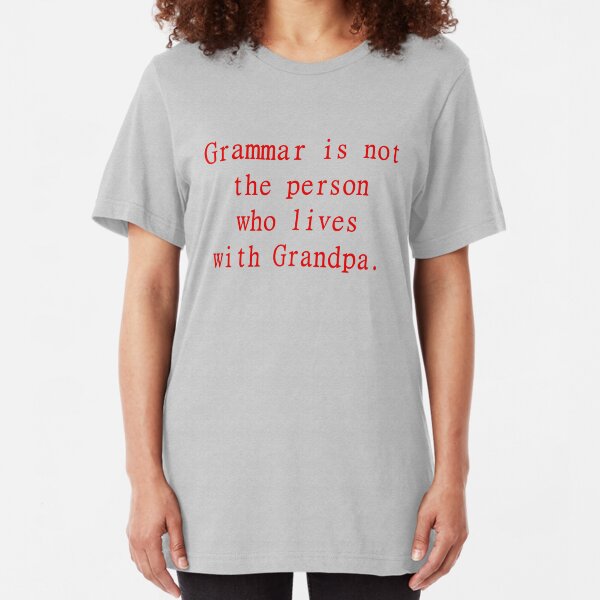 Grammar Slim Fit T-Shirt