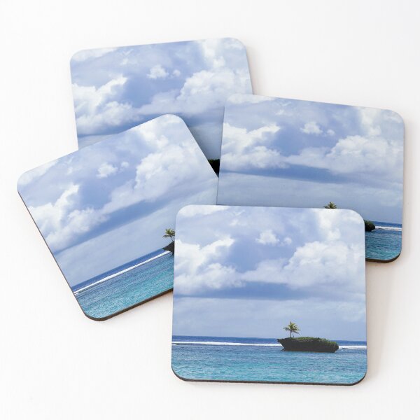 Item preview, Little Island with a Palm Tree designed and sold by TheSaltSirens.