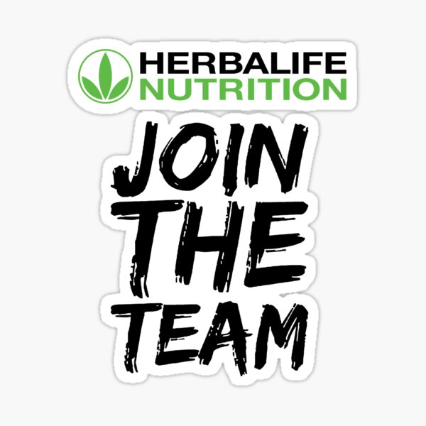 Join The Herbalife Nutrition Team Sticker By Antoninio Redbubble
