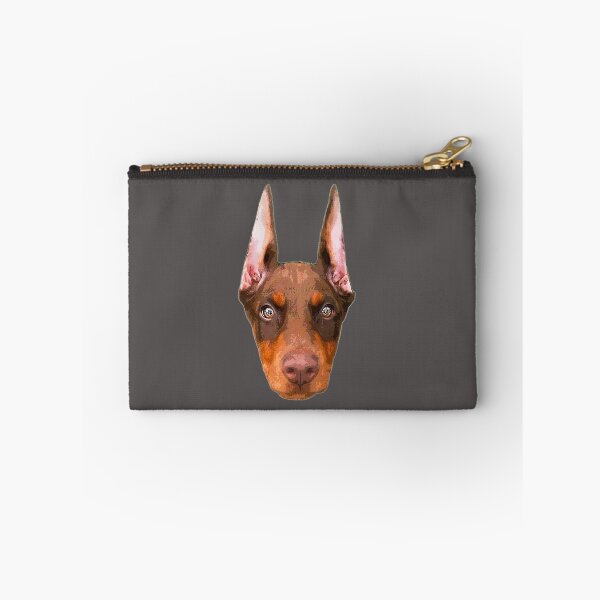 Item preview, Doberman Puppy Head Red Brown  designed and sold by ElegantCat.