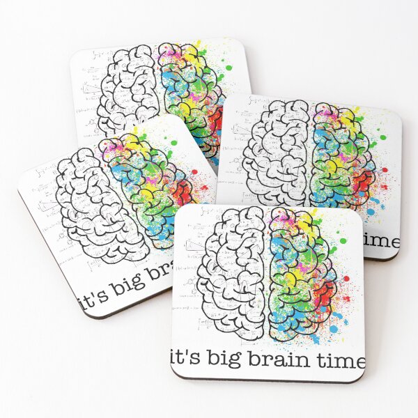 Item preview, It's Big Brain Time designed and sold by cys456.
