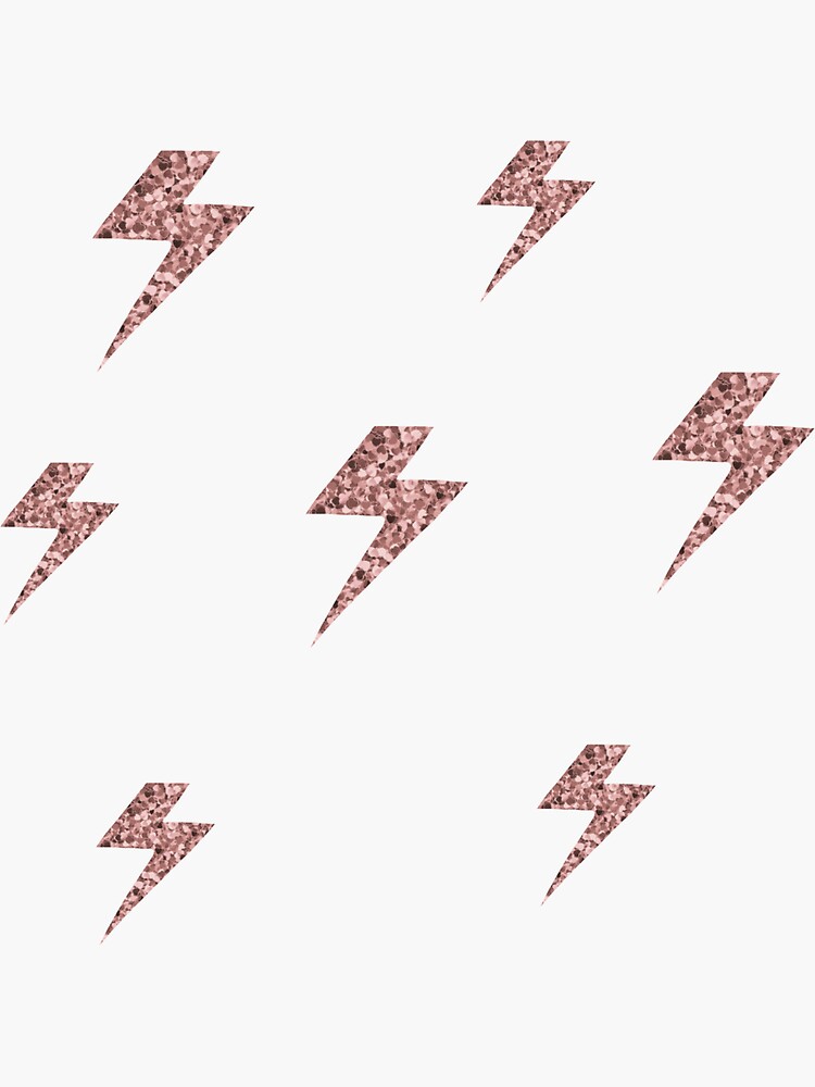 "Lightning boltglitter pack " Sticker for Sale by StickersByEsha