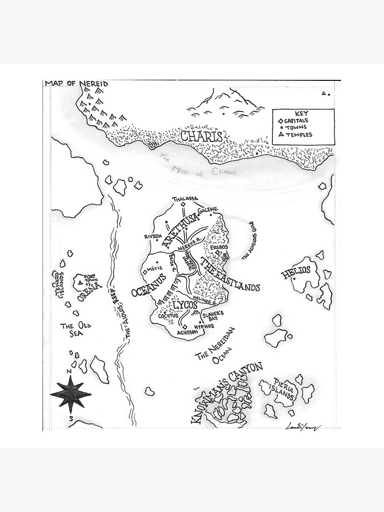 The Map of Nereid by cityoflove23