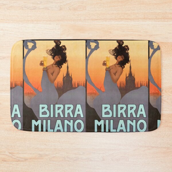 Item preview, Milano vintage travel poster designed and sold by stickart-marek.