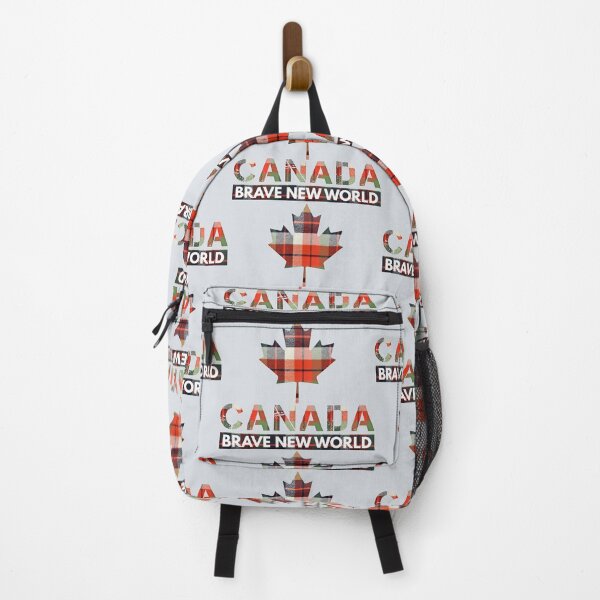 Item preview, Brave New World: Canada Plaid Maple Leaf designed and sold by CitizenAwear.