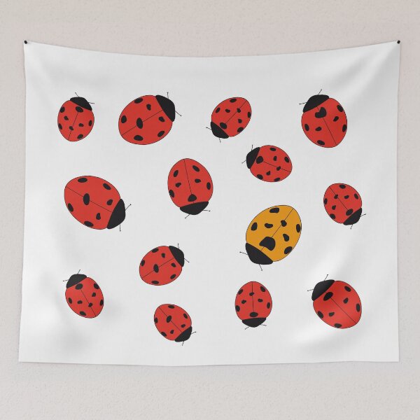Item preview, Like this lady bug, you are different, original, one of a kind, unique. Be proud. designed and sold by DoodleBugDigits.