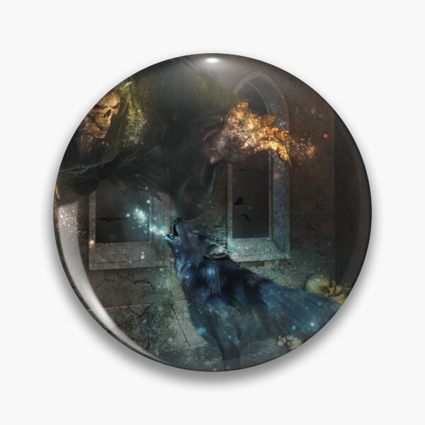 Item preview, Awesome wolf, the figth with the skeleton designed and sold by nicky2342.