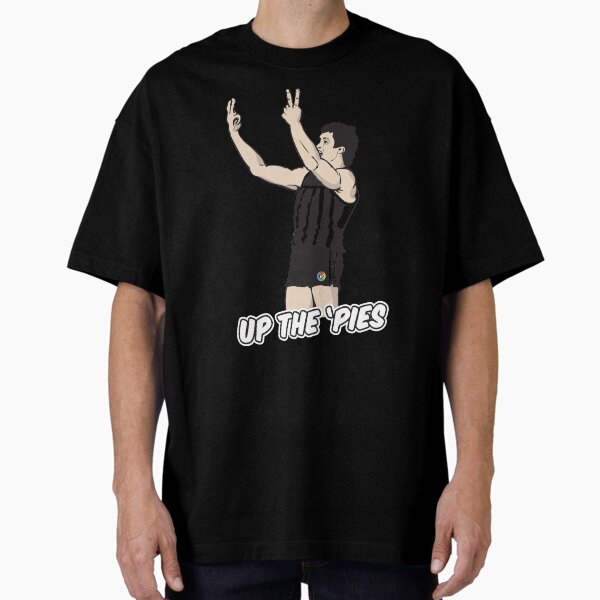 UP THE 'PIES (white shirts only) Oversized T-Shirt