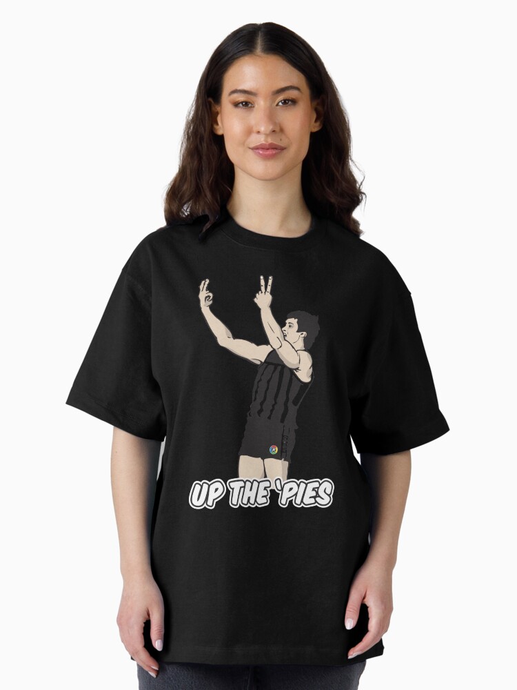 Thumbnail 1 of 7, Oversized T-Shirt, UP THE 'PIES (white shirts only) designed and sold by ReplayShirts.