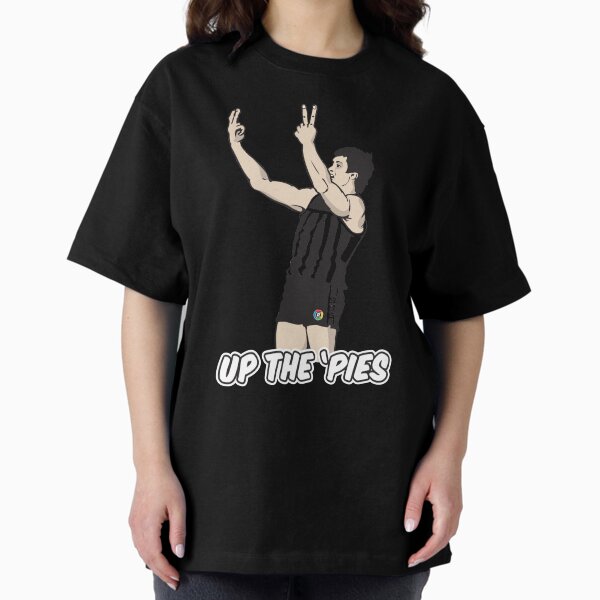 UP THE 'PIES (white shirts only) Oversized T-Shirt