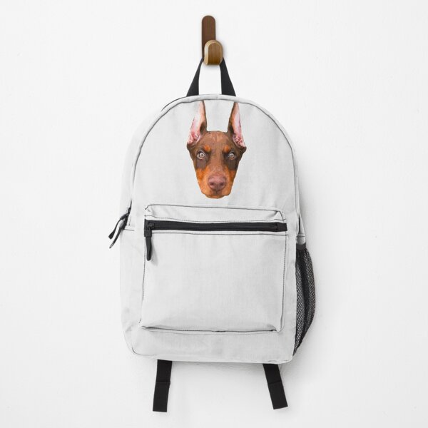 Item preview, Doberman Puppy Head Red Brown designed and sold by ElegantCat.