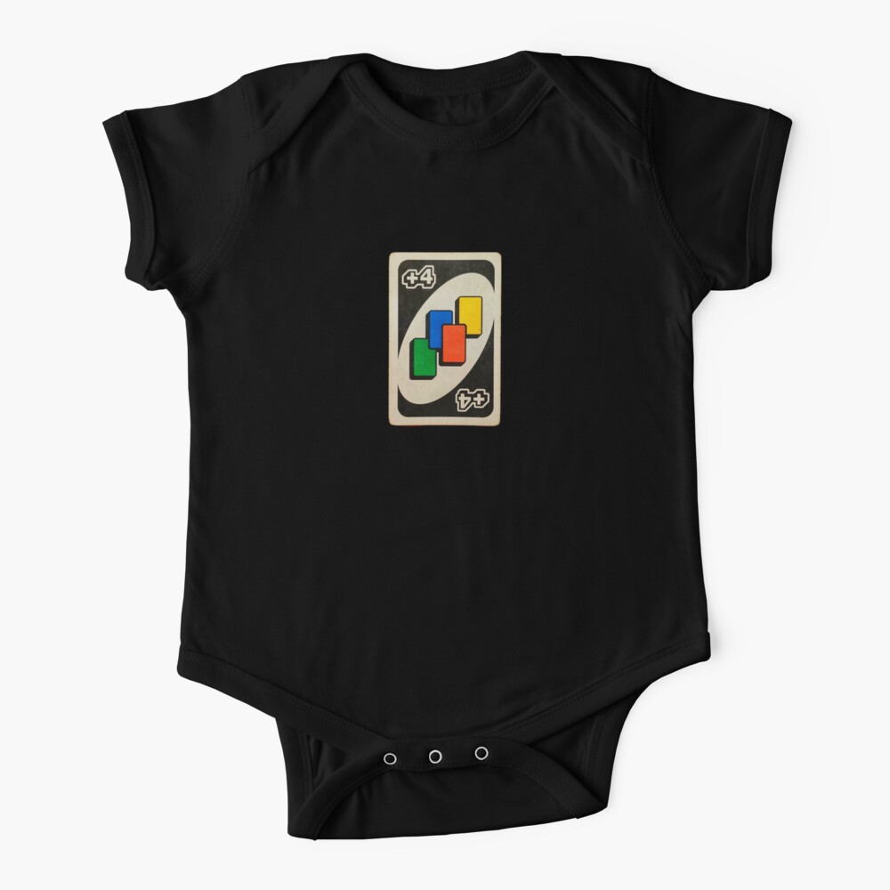Uno 4 Card Baby One Piece For Sale By Adarshajith Redbubble