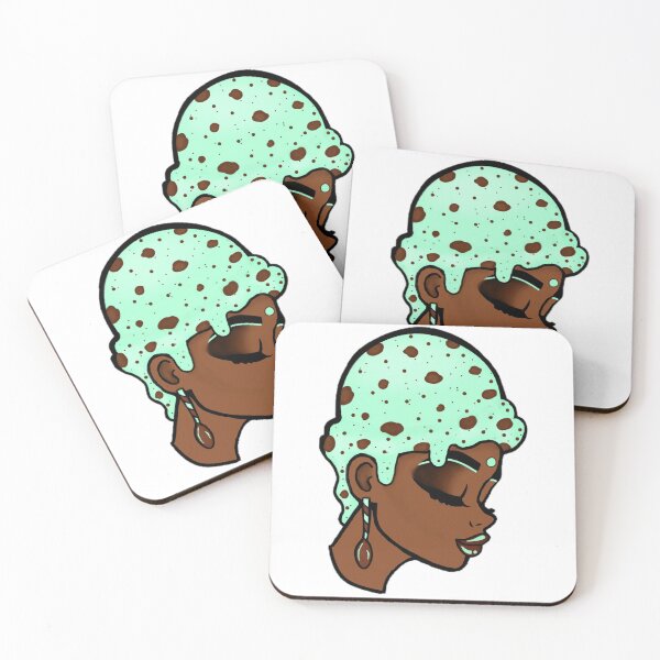 Item preview, Mint Chocolate Chip Ice Cream Girl designed and sold by Lexi Twilley.