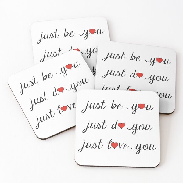 Item preview, Just be you, just do you, just love you designed and sold by DoodleBugDigits.
