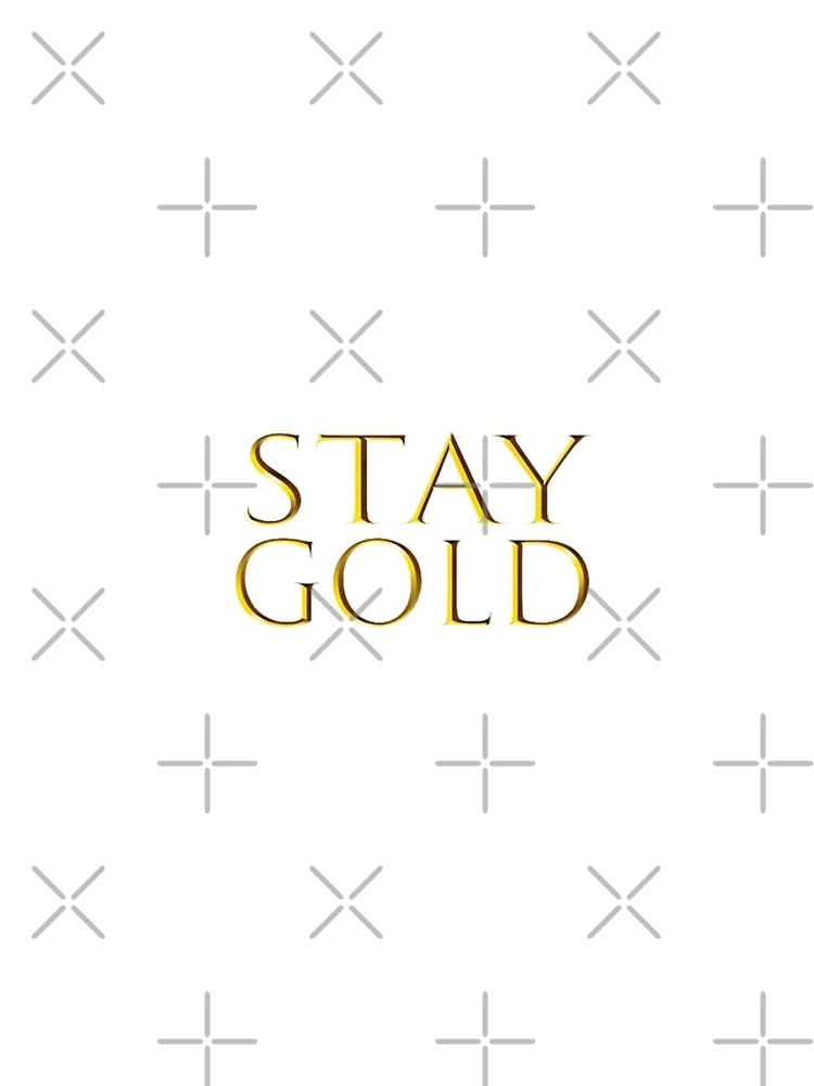 Thumbnail 4 of 4, iPhone Case, STAY GOLD designed and sold by Reeks808.
