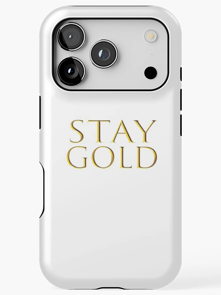 Thumbnail 1 of 4, iPhone Case, STAY GOLD designed and sold by Reeks808.