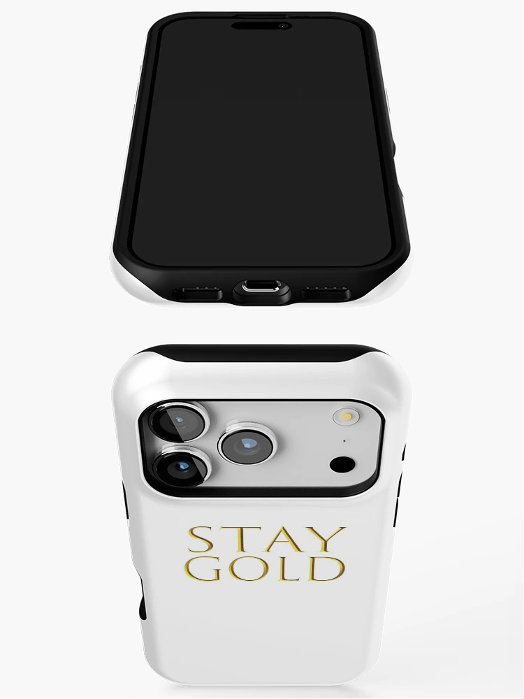 Thumbnail 3 of 4, iPhone Case, STAY GOLD designed and sold by Reeks808.