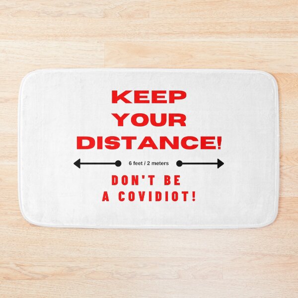 Item preview, Keep Your Distance  Covid 19 designed and sold by Larchar.