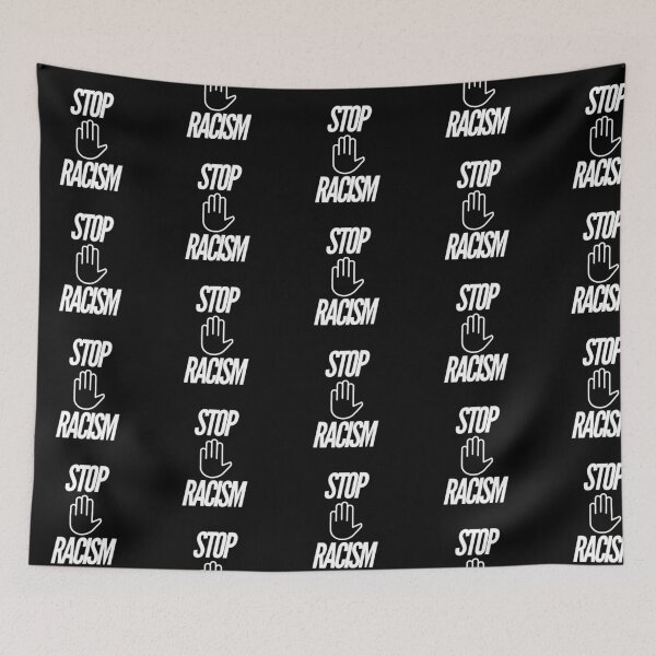 Item preview, STOP RACISM w/palm designed and sold by Cool-Cat-POD.