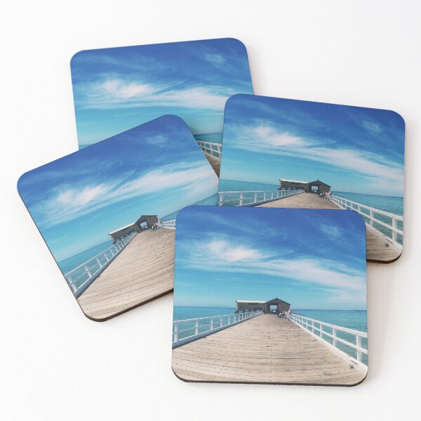 Item preview, Beach Pier View designed and sold by mn-imagerie.