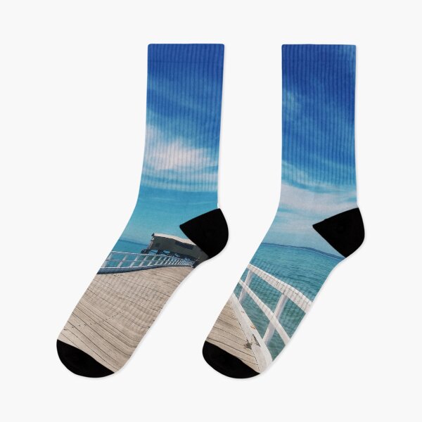 Item preview, Beach Pier View designed and sold by mn-imagerie.