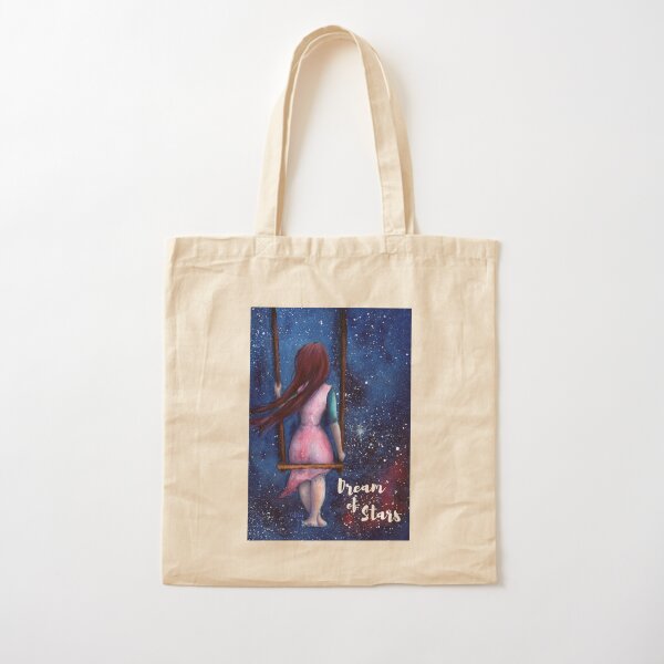 Dream of Stars Cotton Tote Bag