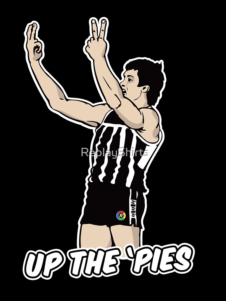 Thumbnail 7 of 7, Oversized T-Shirt, UP THE 'PIES (black shirts only) designed and sold by ReplayShirts.