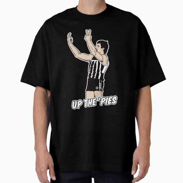 UP THE 'PIES (black shirts only) Oversized T-Shirt