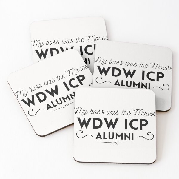 Item preview, My Boss was the Mouse: WDW ICP CM Alumni, Black font designed and sold by morelando.