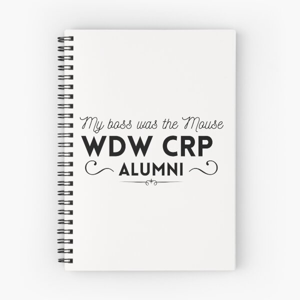 Item preview, My Boss was the Mouse: WDW CRP CM Alumni, Black font designed and sold by morelando.