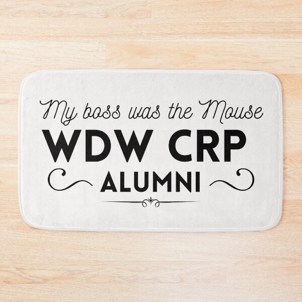 Item preview, My Boss was the Mouse: WDW CRP CM Alumni, Black font designed and sold by morelando.