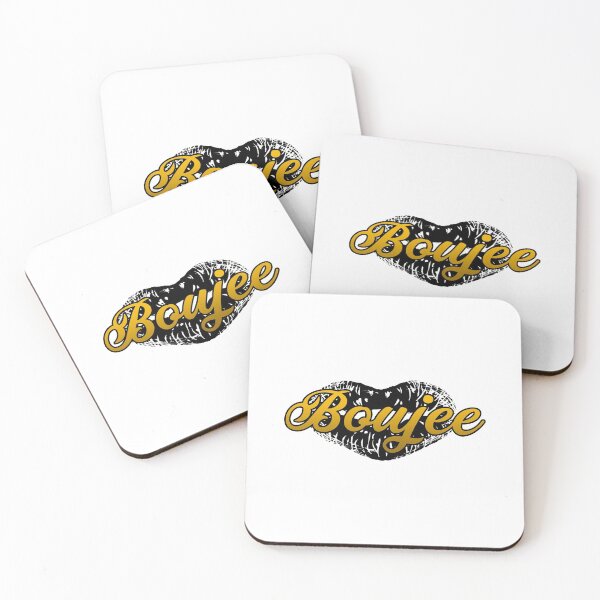 Item preview, Boujee kiss black & gold gift designed and sold by Stageystuff.