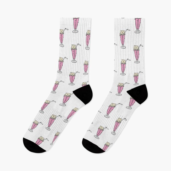 Item preview, Strawberry Milkshake Cat! designed and sold by LuxPNSilva.