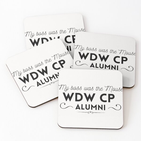 Item preview, My Boss was the Mouse: WDW CP Alumni, Black font designed and sold by morelando.